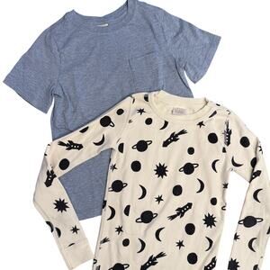 Hanna Andersson Top Bundle Boy's Size 8 Organic Cotton Pima Cotton